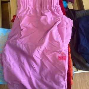 Lavender Betsy Johnson scrub pants 2x